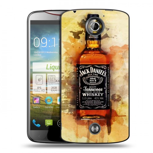 Дизайнерский пластиковый чехол для Acer Liquid S2 Jack Daniels