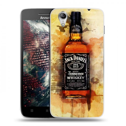 Дизайнерский пластиковый чехол для Lenovo Vibe X Jack Daniels