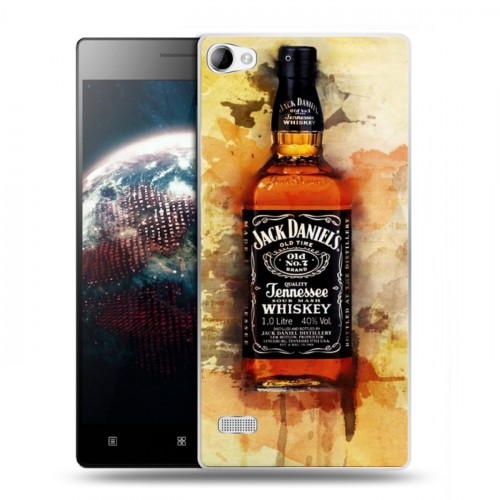 Дизайнерский пластиковый чехол для Lenovo Vibe X2 Jack Daniels