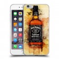 Дизайнерский силиконовый чехол для Iphone 6 Plus/6s Plus Jack Daniels