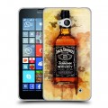 Дизайнерский пластиковый чехол для Microsoft Lumia 640 Jack Daniels