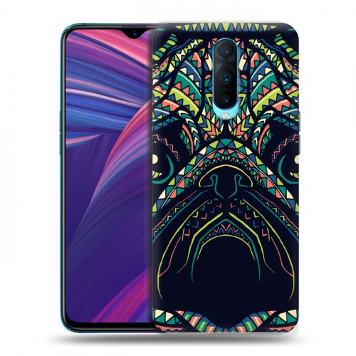 Дизайнерский пластиковый чехол для OPPO RX17 Pro Животные ацтеков