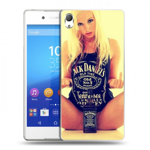 Дизайнерский пластиковый чехол для Sony Xperia Z3+ Jack Daniels