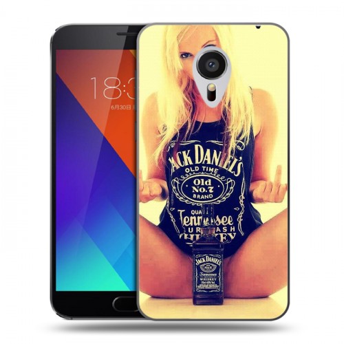 Дизайнерский пластиковый чехол для Meizu MX5 Jack Daniels