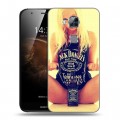 Дизайнерский пластиковый чехол для Huawei G8 Jack Daniels