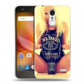 Дизайнерский пластиковый чехол для ZTE Blade X5 Jack Daniels