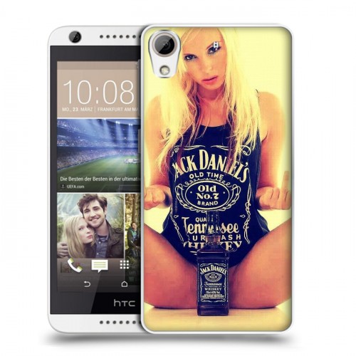 Дизайнерский силиконовый чехол для HTC Desire 626 Jack Daniels