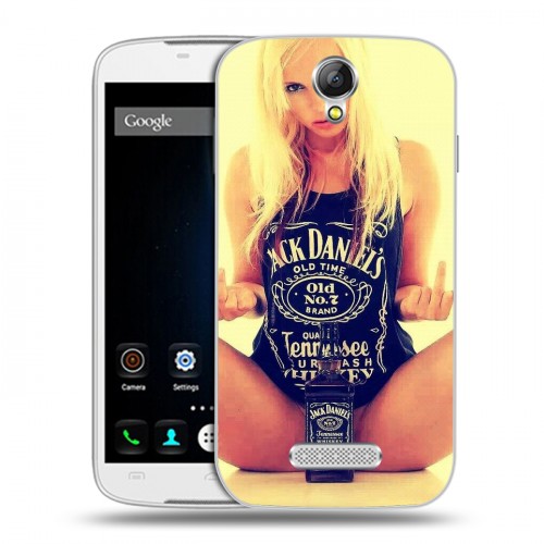 Дизайнерский пластиковый чехол для Doogee X6 Jack Daniels