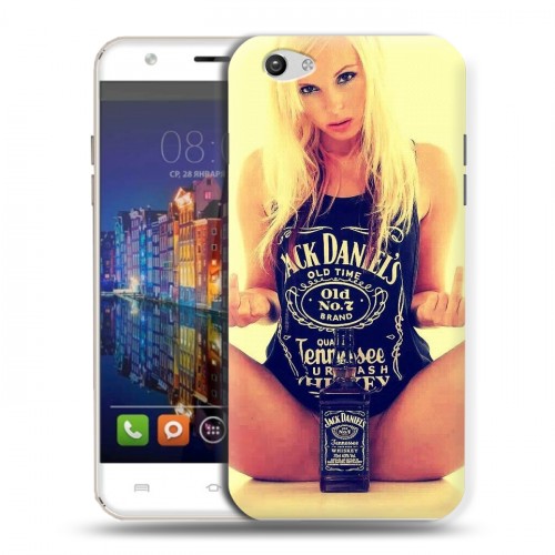 Дизайнерский силиконовый чехол для BQ Amsterdam Jack Daniels