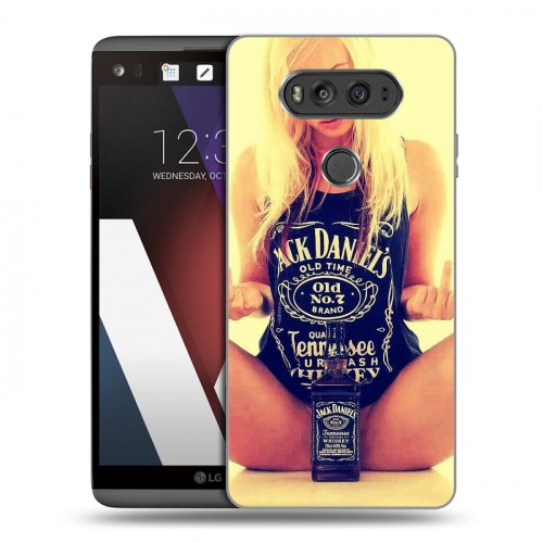 Дизайнерский пластиковый чехол для LG V20 Jack Daniels