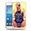 Дизайнерский пластиковый чехол для Samsung Galaxy Premier Jack Daniels