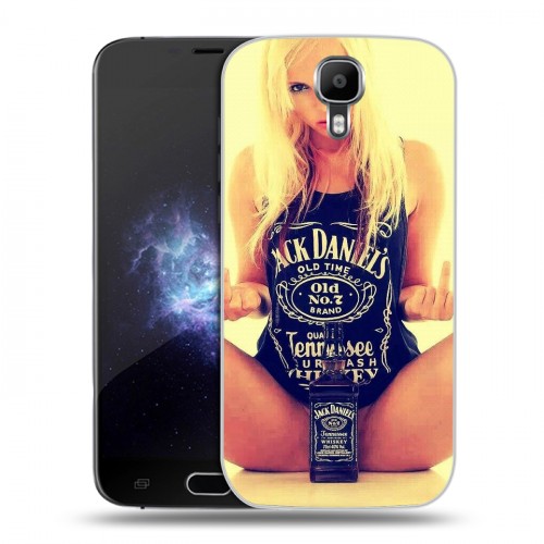 Дизайнерский пластиковый чехол для Doogee X9 Pro Jack Daniels