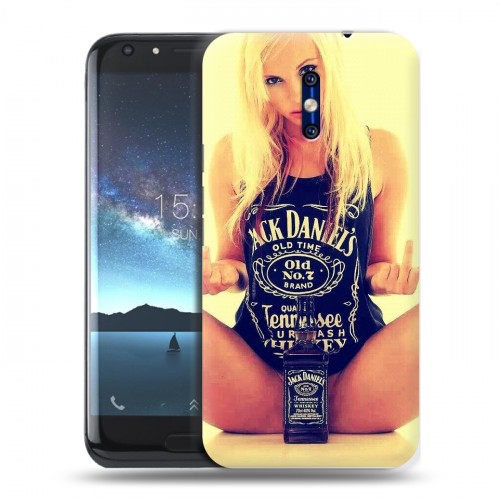 Дизайнерский силиконовый чехол для Doogee BL5000 Jack Daniels