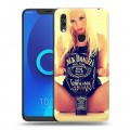 Дизайнерский силиконовый чехол для Alcatel 5V Jack Daniels