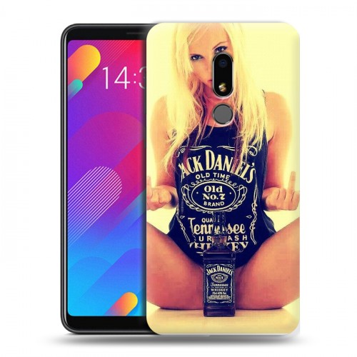 Дизайнерский пластиковый чехол для Meizu M8 Lite Jack Daniels