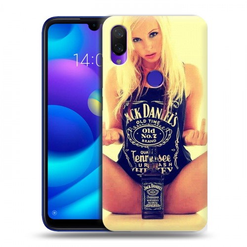 Дизайнерский пластиковый чехол для Xiaomi Mi Play Jack Daniels