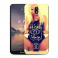 Дизайнерский силиконовый чехол для Nokia 1.3 Jack Daniels