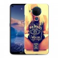 Дизайнерский силиконовый чехол для Nokia 5.4 Jack Daniels