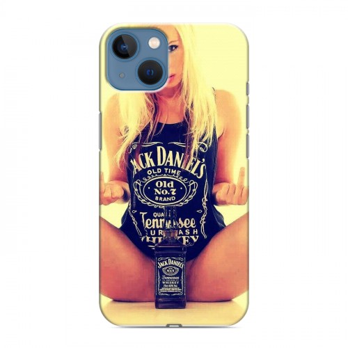 Дизайнерский силиконовый чехол для Iphone 13 Jack Daniels