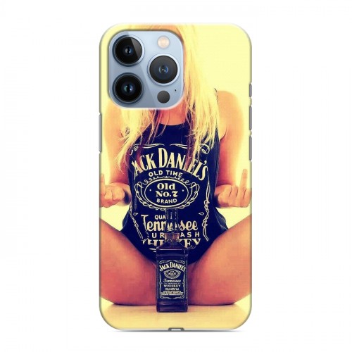 Дизайнерский силиконовый чехол для Iphone 13 Pro Jack Daniels