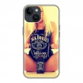 Дизайнерский пластиковый чехол для Iphone 14 Jack Daniels