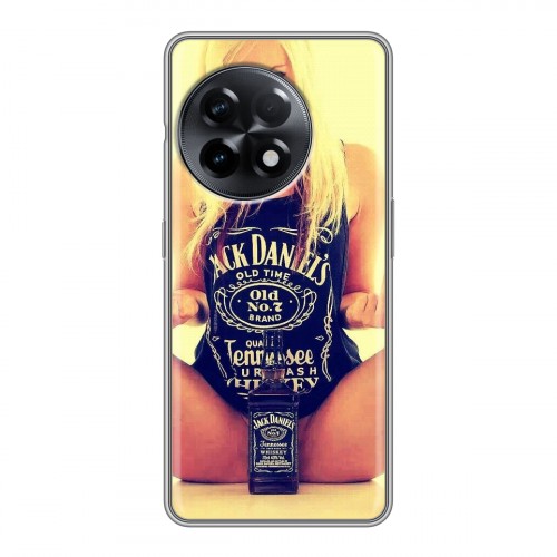 Дизайнерский силиконовый чехол для OnePlus 11R Jack Daniels