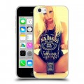 Дизайнерский пластиковый чехол для Iphone 5c Jack Daniels