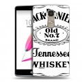 Дизайнерский пластиковый чехол для LG G4 Stylus Jack Daniels