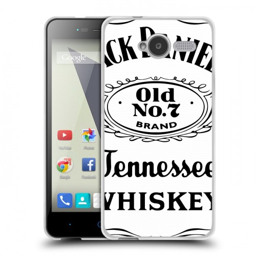 Дизайнерский пластиковый чехол для ZTE Blade L3 Jack Daniels