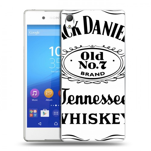 Дизайнерский пластиковый чехол для Sony Xperia Z3+ Jack Daniels