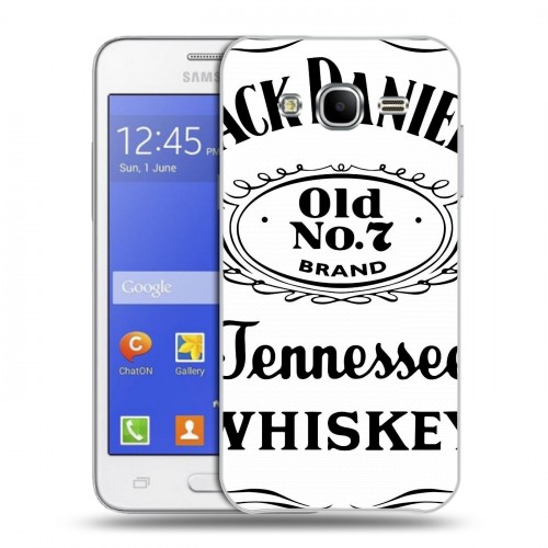 Дизайнерский силиконовый чехол для Samsung Galaxy J7 Jack Daniels