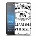 Дизайнерский пластиковый чехол для Microsoft Lumia 950 Jack Daniels