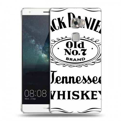 Дизайнерский пластиковый чехол для Huawei Mate S Jack Daniels