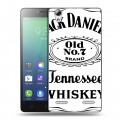 Дизайнерский силиконовый чехол для Lenovo A6010 Jack Daniels