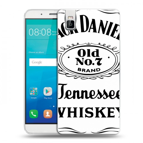 Дизайнерский пластиковый чехол для Huawei ShotX Jack Daniels