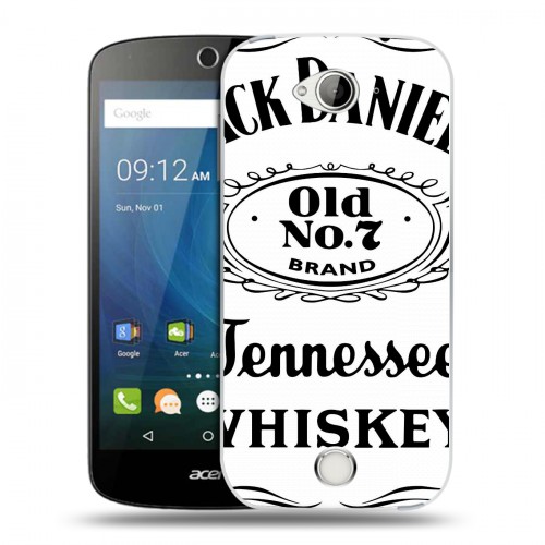 Дизайнерский силиконовый чехол для Acer Liquid Z530 Jack Daniels