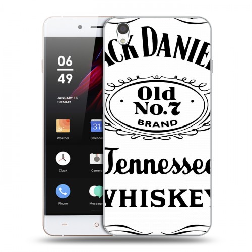 Дизайнерский пластиковый чехол для OnePlus X Jack Daniels