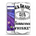 Дизайнерский пластиковый чехол для Lenovo Moto G Jack Daniels