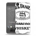 Дизайнерский пластиковый чехол для HTC Desire 530 Jack Daniels