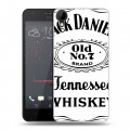 Дизайнерский пластиковый чехол для HTC Desire 825 Jack Daniels