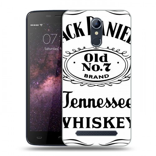 Дизайнерский силиконовый чехол для Homtom HT17 Jack Daniels