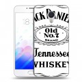 Дизайнерский пластиковый чехол для Meizu M3E Jack Daniels