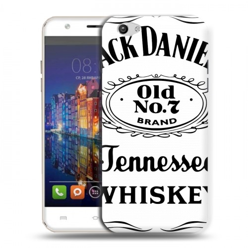 Дизайнерский силиконовый чехол для BQ Amsterdam Jack Daniels