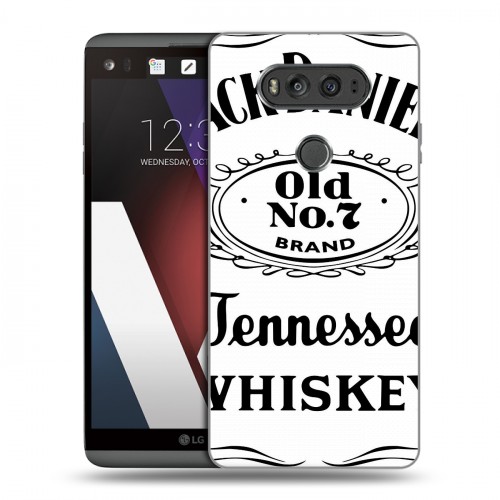 Дизайнерский пластиковый чехол для LG V20 Jack Daniels