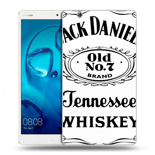 Дизайнерский силиконовый чехол для Huawei MediaPad M3 Jack Daniels