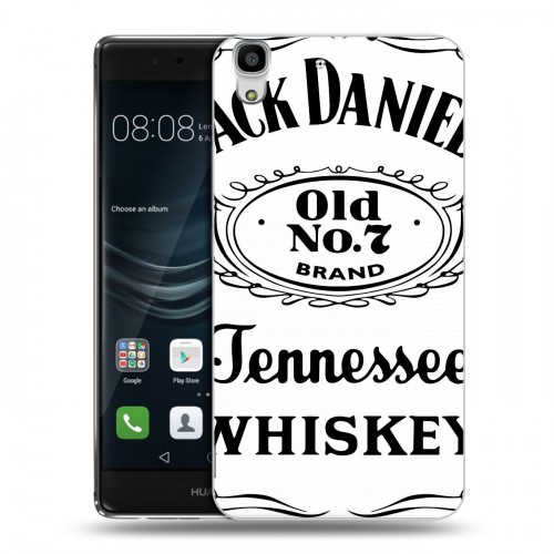 Дизайнерский пластиковый чехол для Huawei Y6II Jack Daniels