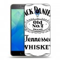 Дизайнерский пластиковый чехол для Meizu M5 Jack Daniels