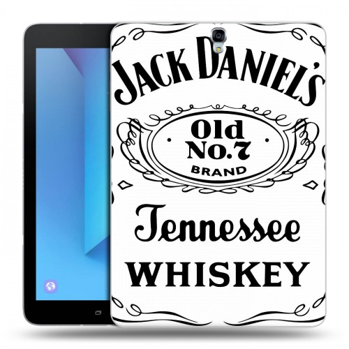 Дизайнерский силиконовый чехол для Samsung Galaxy Tab S3 Jack Daniels