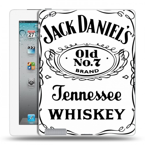 Дизайнерский пластиковый чехол для Ipad 2/3/4 Jack Daniels