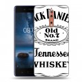 Дизайнерский пластиковый чехол для Nokia 8 Jack Daniels